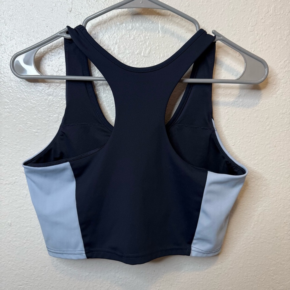 Move Theology Sports Top Bra Color Block Size Large Sportswear Activewear - Picture 3 of 5